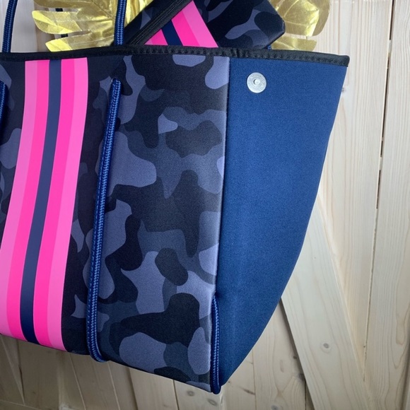 NWT Offline Real Me padded Tank Top - Steel Blue deep Navy - Picture 6 of 16